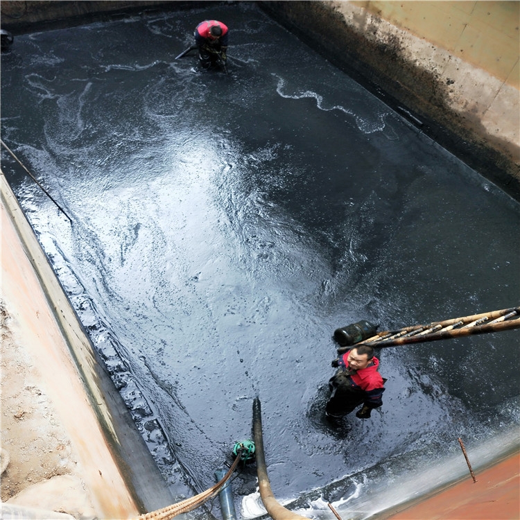 西陵废水池清理