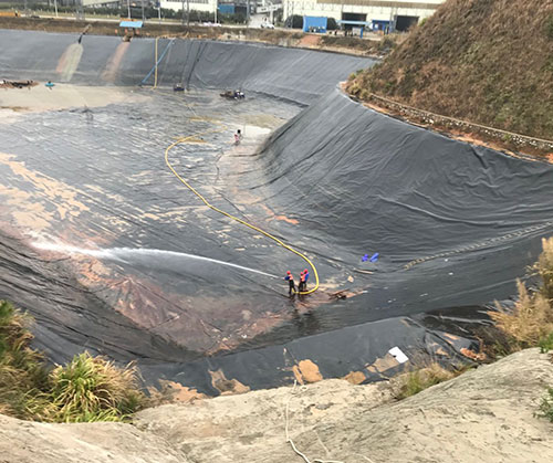 西陵废水池清理